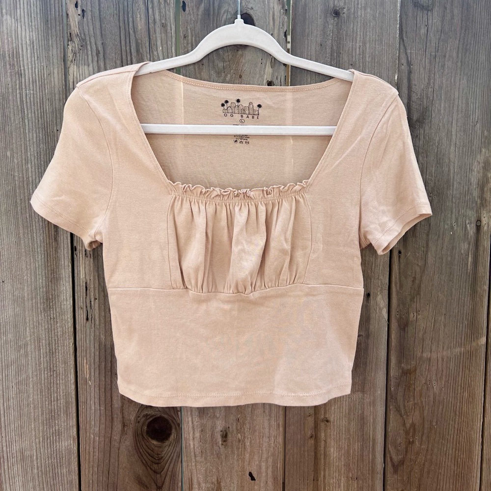 Beige Top
